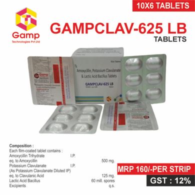 Gampclav 625 LB Tablets