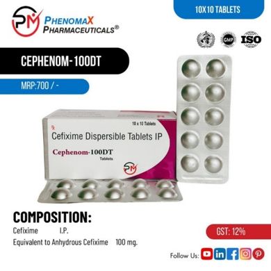 Cephenom 100 DT Tablets