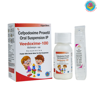 Veedoxime 100 Oral Suspension