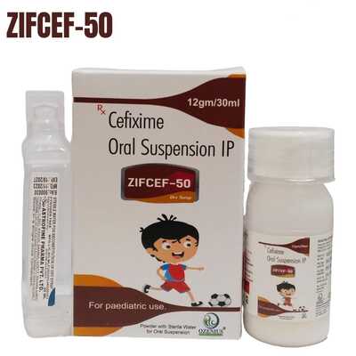 Zifcef 50 Dry Syrup