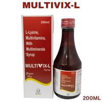 Multivix L Syrup Sugar Free