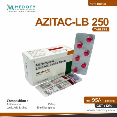 Azitac LB 250 Tablets