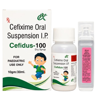 Cefidus 100 Dry Syrup