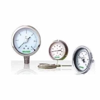 Process Instruments Pressure Gauge and Temperature Gauge