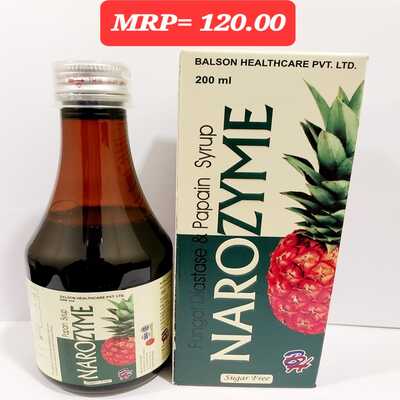 Narozyme Sugar free Syrup
